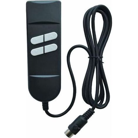 Télécommande fauteuil relax électrique – Contrôle manuel 4 boutons – Connecteur 5 broches – Compatible avec fauteuils inclinables (1/5)
