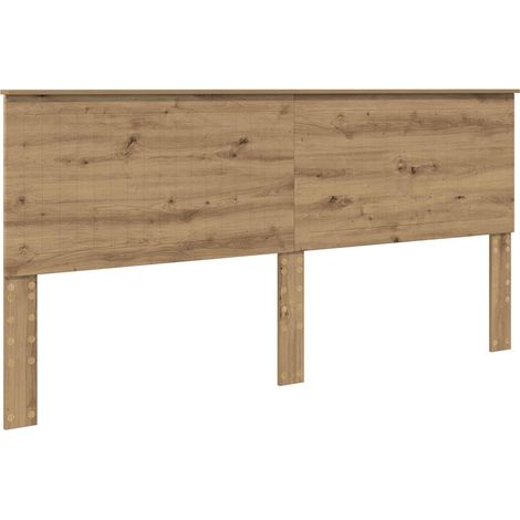 Tête de lit Chêne artisanal 200 cm Bois d'ingénierie (1/5)