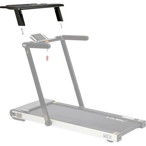 Laufband-Schreibtisch mit einstellbarer Höhe und faltbarem Design
