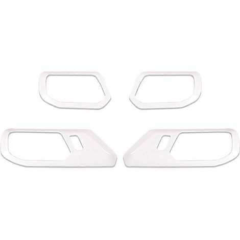 Protection anti-rayures pour poignée de porte intérieure de Ford Bronco 2021-2024 - Accessoires intérieurs - Blanc (1/5)