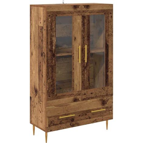 Maison Exclusive - Credenza con cassetto Legno vecchio 69,5 x 31 x 115 cm