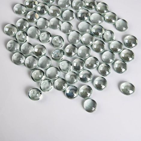 Galets En Verre - 290 Pièces - Diamètre 17 À 20 Mm - Pour Vase Aquarium Décoration Intérieure - 1,35 Kg (1/5)