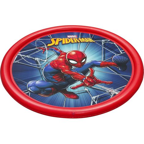 Piscina Hinchable Spiderman D165 cm con Aspersor Bestway (1/5)