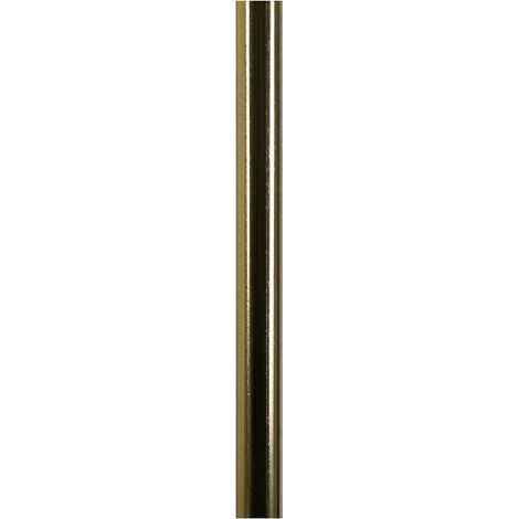 Tringle à rideau acier 1300 mm finition époxy noir – Section 16x8 mm – Pour menuiserie bois – 1 pièce – Fonderie Rollinger