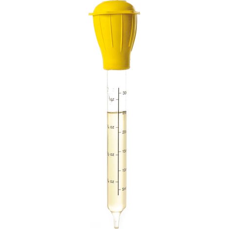 KitchenCraft KCBASTERGL Tostadora tradicional, Vidrio/goma, 30 cm, Amarillo y transparente