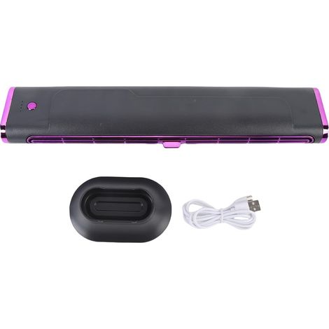 Duokon Petit Ventilateur Tour Rechargeable USB, sans Lame (1/5)