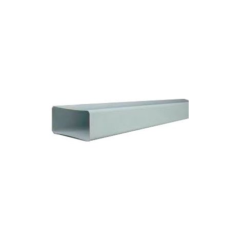Conducto rectangular para ventilación/extracción 180x90x1.500 mm - SIBER