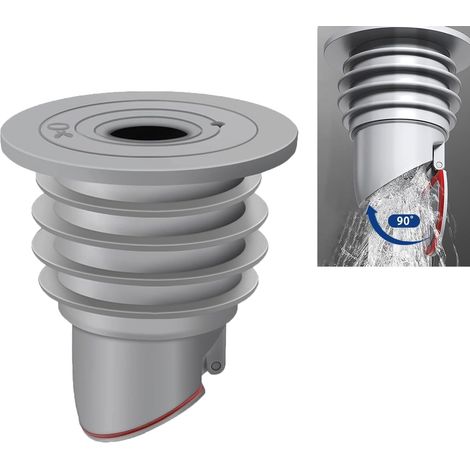 45-50mm Gris Joint de Tuyau De Vidange Machine à Laver,Clapet Anti Odeur,Bouchon Douche Anti Odeur,Bouchon Anti Odeur Machine à Laver,pour Toilettes Réservoirs de Vidange (1/5)