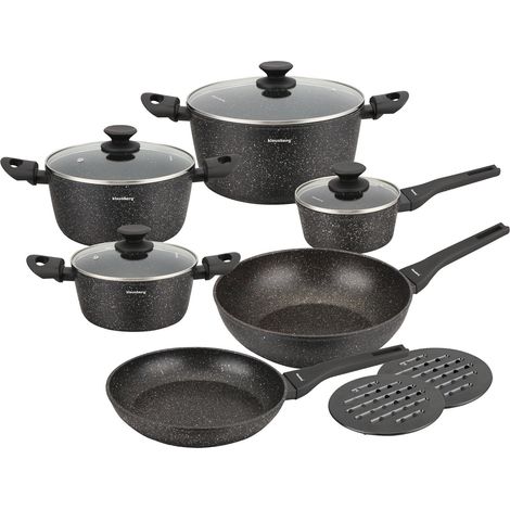 Klausberg KB-7659 12-teiliges Marmortopf-Set (1/5)