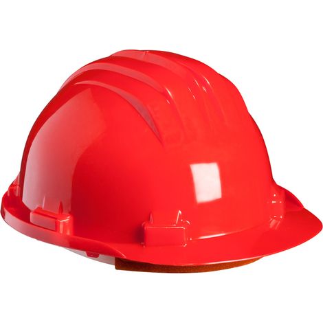 Casque de chantier Couleur : rouge (1/4)