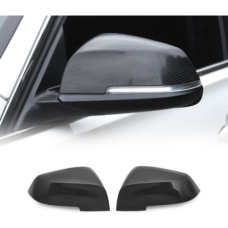 Coques de rétroviseurs pour BMW X1 E84 2009-2015 en Carbone Noir (1/5)