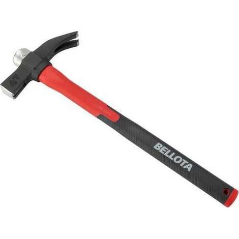 Martillo encofrador mango fibra carbono con iman BELLOTA