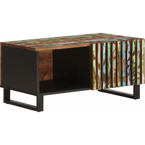 Couchtisch 80x51x40 cm Massivholz Akazie vidaXL (1/5)