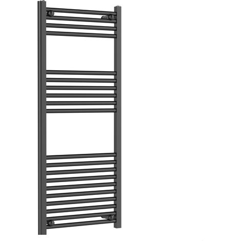 Round Straight Towel Radiator 1200x500