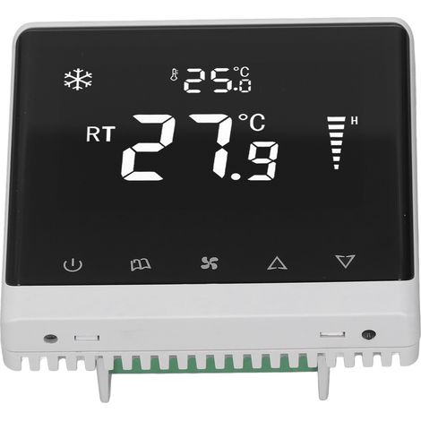 Thermostat de ventilateur de climatisation, panneau de commande tactile pour la maison, régulateur de température, moteur CC sans balais 180-260 V
