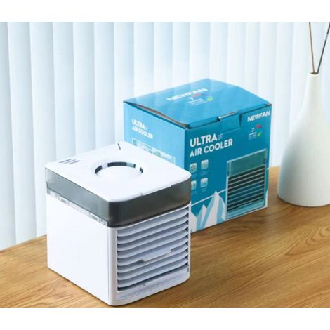 Climatiseur Portable 3ème Génération - Mini Climatiseur Silencieux pour Maison avec USB, Rafraîchisseur d'Air Compact et Efficace