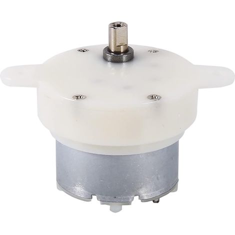 High Torque Electric Motor, DC Motor 12v Slow Speed Electric Motor/Gearbox 3 RPM 4mm Shaft Diameter Micro Motor Replace Accessories (1/5)