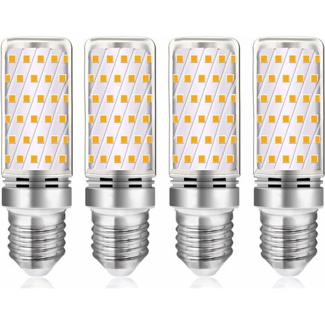 E27 LED-Maisbirne 16 W Kaltweiß 6000 K, 360°-Licht, entspricht Halogen E27 100 W, AC 230 V, E27 LED-Maislampe für Innenbeleuchtung, nicht dimmbar, 4er-Pack