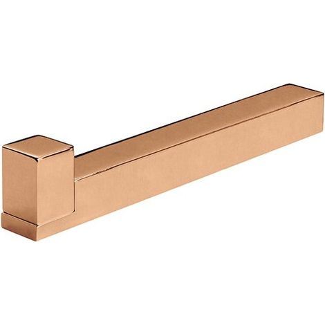 Porte Rouleau Domino Or Rose Brosse Robinetterie DOMINO - CRISTINA ONDYNA DM23434P