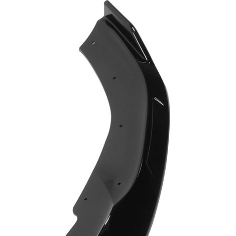 Frontlippenmodifikation für Audi A4 B9 (Standardversion) - Schwarze Lackierung (Modelle 2020-2021) (1/5)