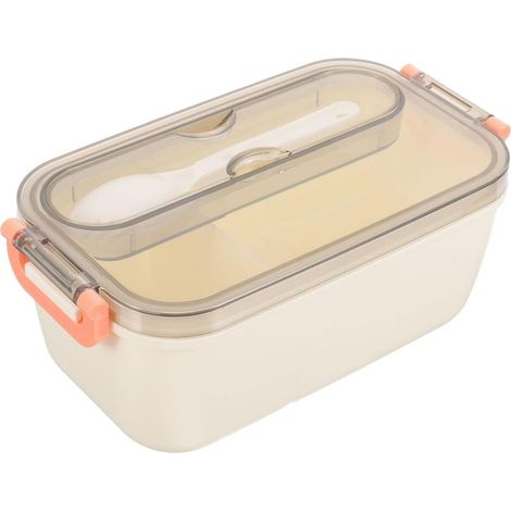 Boîte à bento pour adulte avec compartiments en silicone et (1/5)