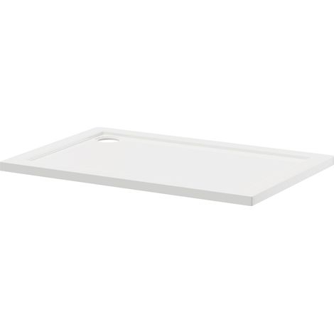 Pearlstone 1200mm x 800mm x 40mm Rectangular Shower Tray (1/4)