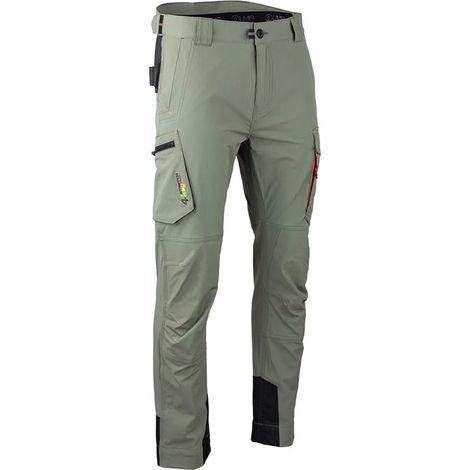 Pantalon léger stretch 4D kaki Seïsme LMA - Couleur Kaki - Taille Vêtement 48