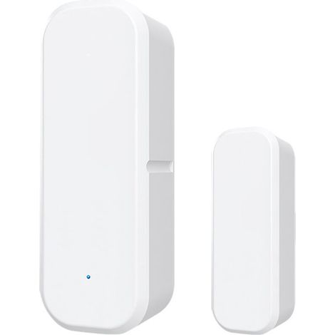 Sensore per porte WiFi: rilevatore intelligente di apertura/chiusura, wireless per sistemi Windows, con notifiche di sicurezza tramite app (batteria non inclusa). (1/4)