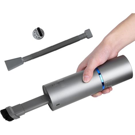 Aspirateur à main portable sans fil 4500 Pa pour voiture et maison, mini nettoyeur de poussière USB