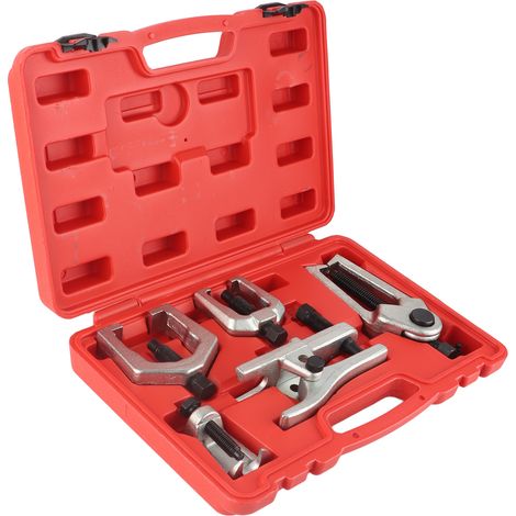 Kit de réparation comprenant 5 extracteurs de rotules et de biellettes de direction pour bras de suspension avant (1/5)