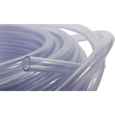 Tube flexible PVC, Ø 25mmx31mm, 25m, pour Alcool, Graisse, Huile, Pétrole, Solvant ( Prix pour 1 )