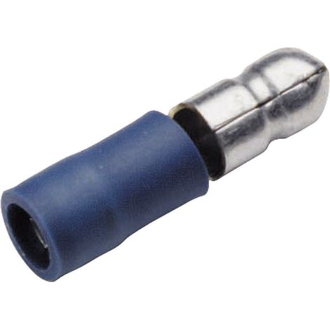 Cosse cylindrique mâle Cimco 180304 4 mm² 6 mm² Ø de la broche: 4 mm partiellement isolé jaune 1 pc(