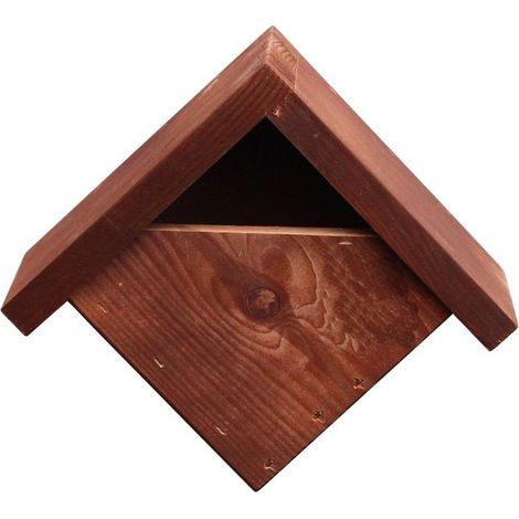 Apex Robin & Wren Bird Box - European Redwood - L15 x W27 x H23 cm