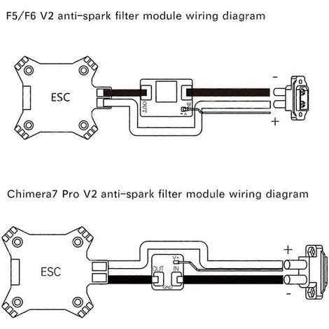 Funkenfängerfilter für Nazgul5 V3/Chimera7 Pro V2 18x16mm (siehe Foto) (1/5)