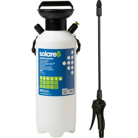 POMPA IRRORATRICE A PRESSIONE CON TRACOLLA 5 LT SPRUZZINO VAPORIZZATORE 054 EP (1/2)