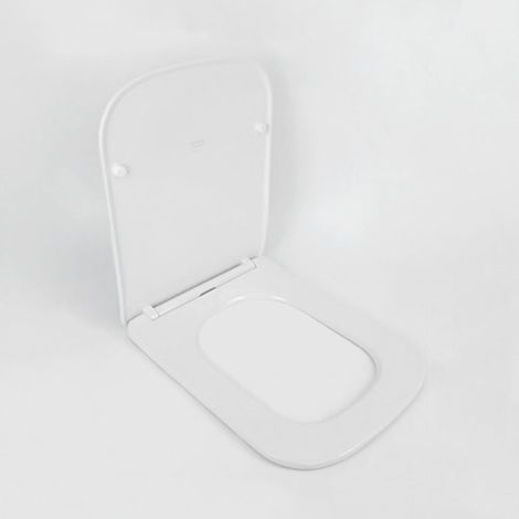 ETOOS 04215108 MAUKA Tapa WC Compatible Slim Caída Amortiguada Blanco - ref: 04215108