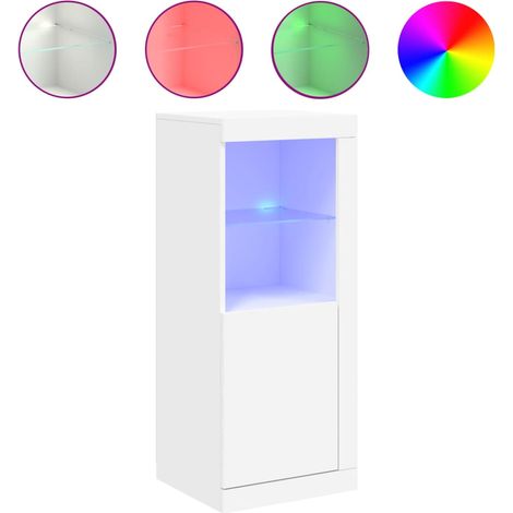 Maison Exclusive - Credenza con Luci LED Bianca 41x37x100 cm