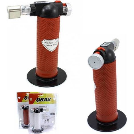 Trade Shop - Soplete Gas Butano Soldador Mini Soplete Recargable -