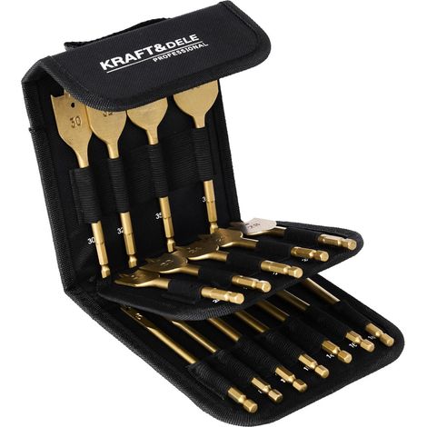 Juego de brocas para madera tipo pala KD10637 (1/5)