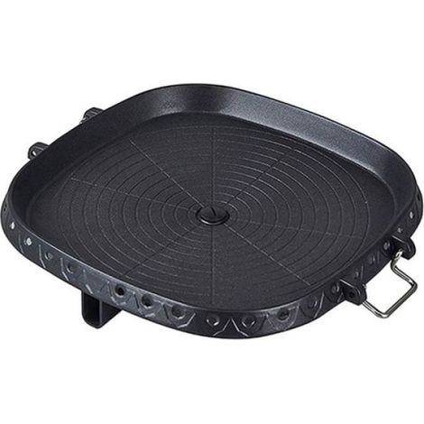 Plaque Chauffante - Antiadhésive En Aluminium - Pour Barbecue Portable Et Cuisinière À Gaz - 28 X 28 Cm - 1 Pièce (1/5)