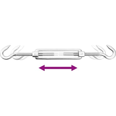 vidaXL Jeu d'accessoires de voile d'ombrage 9 pcs Acier inoxydable