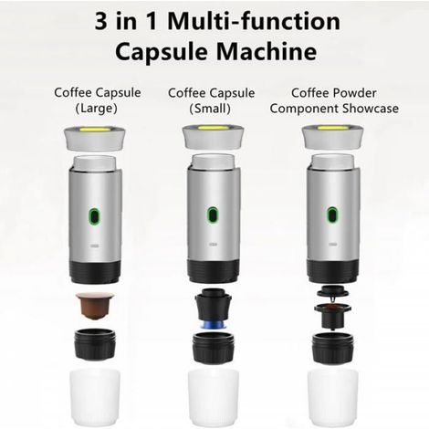 Portable coffee makers - Mini coffee makers for pods and ground coffee - Camping coffee makers a11 (1/3)