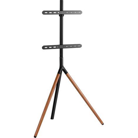 HOLMIOS Soporte de pie para TV entre 45" – 65" (hasta 32kg) con sistema VESA compatible con todas las marcas color negro (1/4)