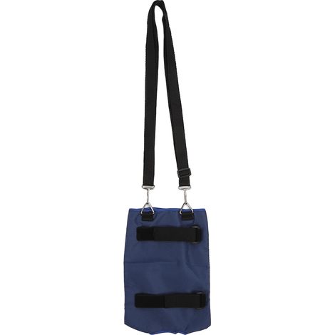 Housse de Pochette Urinaire Grande Taille en Maille Respirante avec Bande de Fixation Bleue pour Cuisse (1/5)