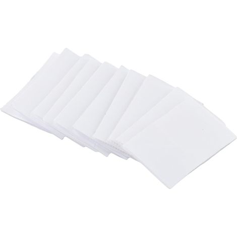 10er-Pack Nylon-Antirutschpads für glatte Teppiche (Weiß) (1/5)