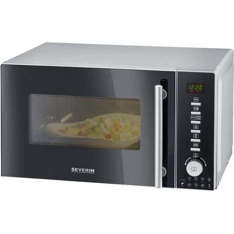 Micro-ondes grill 20l 800w inox - Severin - 7773 (1/3)