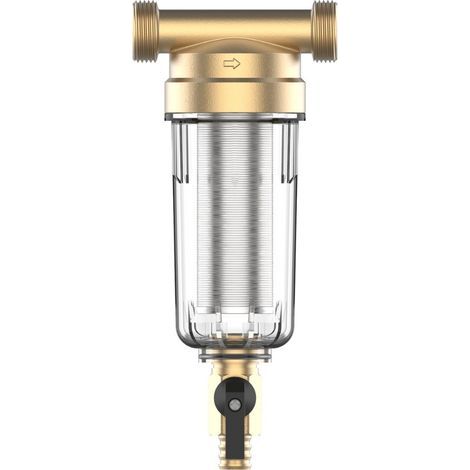Préfiltre de sédimentation 3/4", réutilisable pour les tuyaux de puits (1/5)