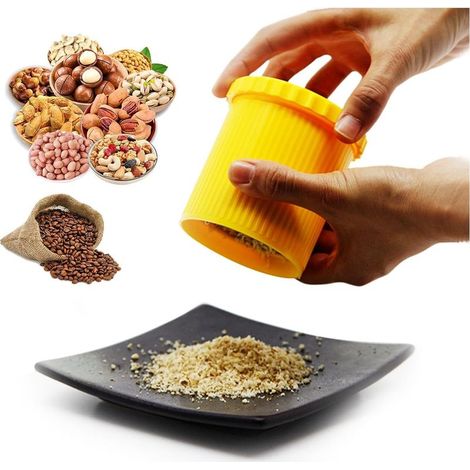 Moulin Noix de Muscade Manuel Moulin à Noix de Muscade Multifonctionnel Moulin Muscade Outil Moulin a Muscade Adapté Muscade Grains de Café et Autres Petites Particules D'assaisonnement (1/5)