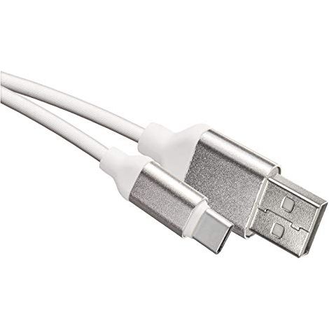 Cavo USB A-C 1 Metro Bianco EMOS SM7025W (1/4)