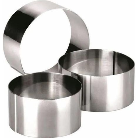Ibili Präsentationsring Silber 10 cm Küche